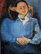 Chaim Soutine Portrait of Sculptor Miestchaninoff oil painting on canvas